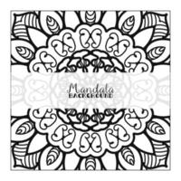 Abstract Background with mandala vector