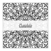 Abstract Background with mandala vector