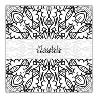 Abstract Background with mandala vector