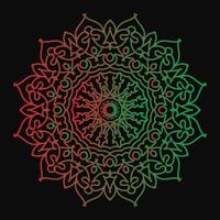 Circular pattern in form of mandala vector