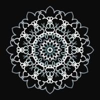 Circular pattern in form of mandala vector