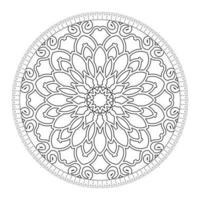 Mandala vector element round ornament decoration