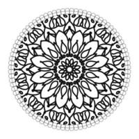 mandala vector elemento redondo adorno decoración