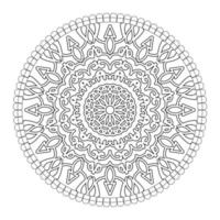 mandala vector elemento redondo adorno decoración