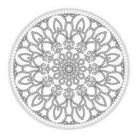 mandala vector elemento redondo adorno decoración