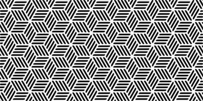 Geometric background with stripes hexagon shape vector