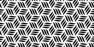 Stripes black and white stylish texture  modern background vector