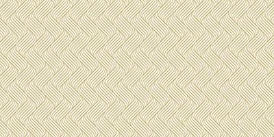 Geometric pattern with gold waves lines stylish texture