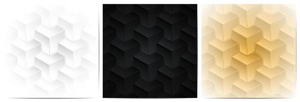 Abstract background geometric pattern with polygonal shape vector