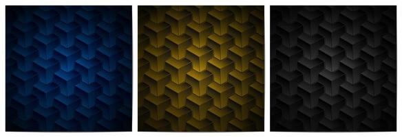 Abstract background geometric pattern with polygonal shape vector