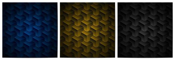 Abstract background geometric pattern with polygonal shape vector