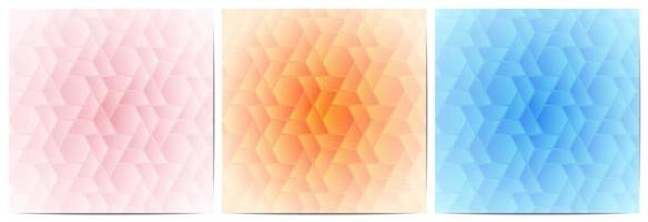 patrón geométrico de fondo abstracto con forma poligonal vector