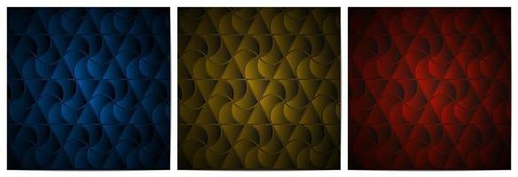 patrón geométrico de fondo abstracto con forma poligonal vector