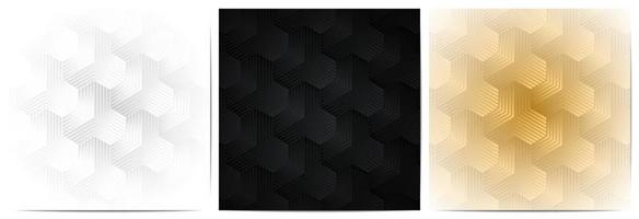 Abstract background geometric pattern with polygonal shape vector