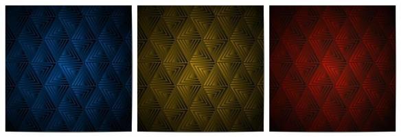 Abstract background geometric pattern with polygonal shape vector
