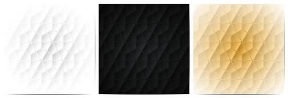Abstract background geometric pattern with polygonal shape vector