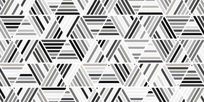 Geometric pattern with stripes polygonal shape vector