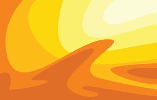 Desert Abstract Background in Summer vector