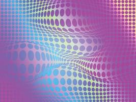 Abstract Dot Optical Distortion Background vector