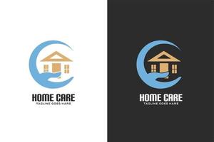 home care logo design elements vector