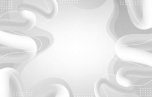 White Abstract Fluid Background vector