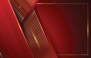 Red Gold Elegant Abstract Background vector