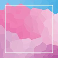 Abstract crystal background vector