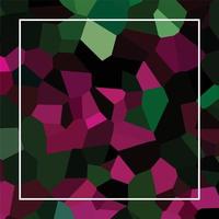 Abstract crystal background vector