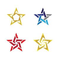 Star logo images vector