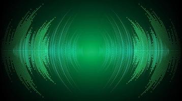 Sound waves oscillating dark light vector