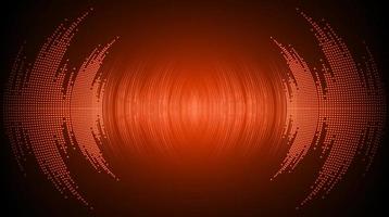 Sound waves oscillating dark light vector