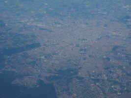 vista aerea de bélgica foto