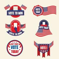 US Election Sticker
