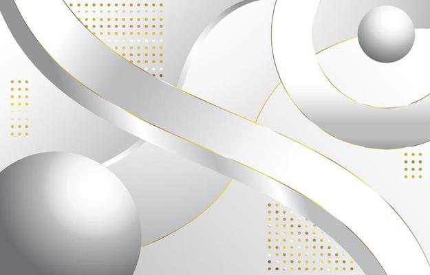 Semi 3D White Background