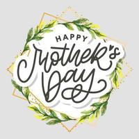 Elegant greeting card design with stylish text Mother s Day on colorful flowers decorated background. vector