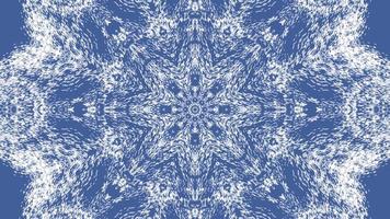 symmetrical patterns,VJ fractal kaleidoscope seamless loop animation. video