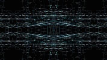 symmetrical patterns,VJ fractal kaleidoscope seamless loop animation. video