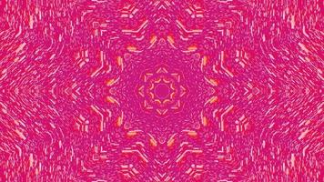 symmetrical patterns,VJ fractal kaleidoscope seamless loop animation. video