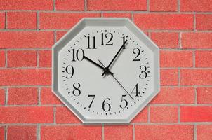 Clock on a wall photo