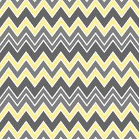 seamless  pattern with zigzag lines forming geometric ornament in yellow and gray colors. chevron pattern vector