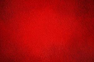 Natural leather of red color photo