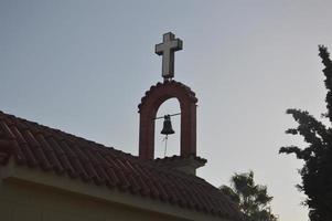 Arquitectura tradicional de la aldea de Theologos en la isla de Rodas en Grecia foto