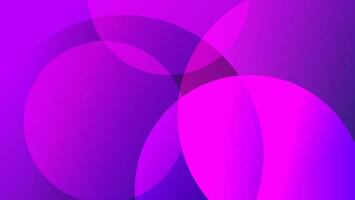 abstract overlapping gradient circle background vector