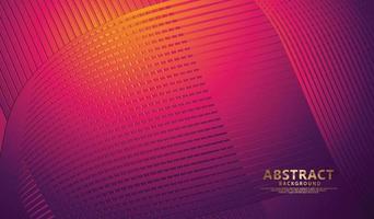 Abstract flow lines background with elegant and futuristic gradation color for wallpaper and other users vector