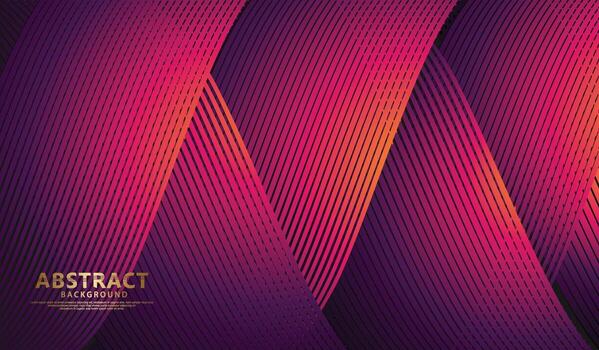Abstract flow lines background with elegant and futuristic gradation color for wallpaper and other users vector