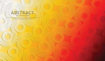 Abstract futuristic colorful circle and waves Background. vector illustration