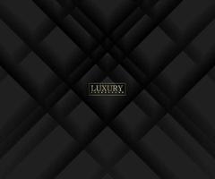 Abstract black luxury background with shiny lines. Elegant modern design vector