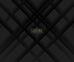 Abstract black luxury background with shiny lines. Elegant modern design vector