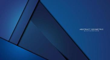 abstract black blue frame design background vector