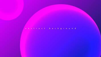 abstract gradient purple circular overlapping vector